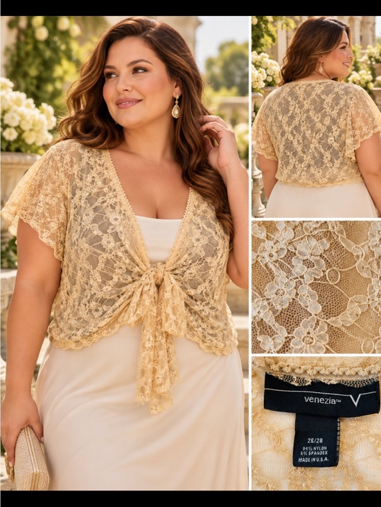 Venezia Tops - Venezia women’s bolero size 26/28